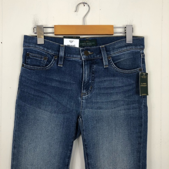 NWT Ralph Lauren Classic Straight Jeans Sz 2 - Picture 9 of 16